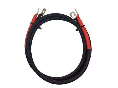 Set cabluri conexiune invertor-baterie 35mm2 2x1m