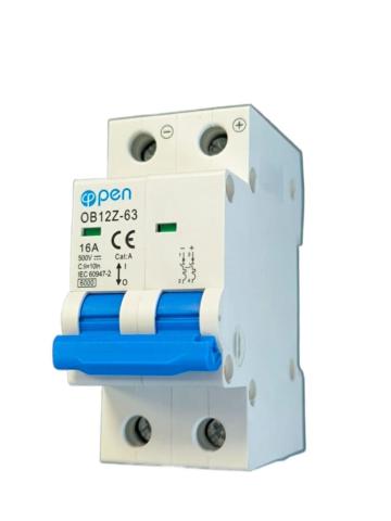 Siguranta automata DC 16A, 2 poli, 500V