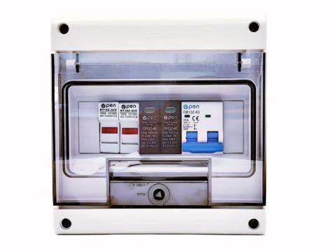 Tablou electric fotovoltaic DC 1000V IP65 | 1 string