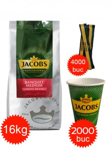 Pahare 7oz Jacobs Banquet Medium si zahar Jacobs de la Vending Master Srl