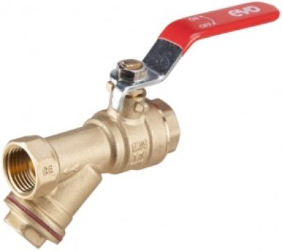 Robinet cu filtru Y cu maneta Fi-Fi / D[inch]: 3/4