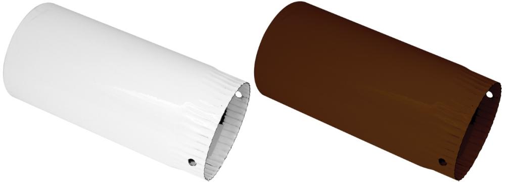 Burlan emailat negru 120x500mm de la URBANIX SRL