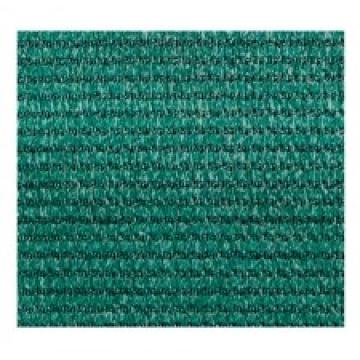 Plasa umbrire verde HDPE UV densitate: 150, 10x1.5, 85%