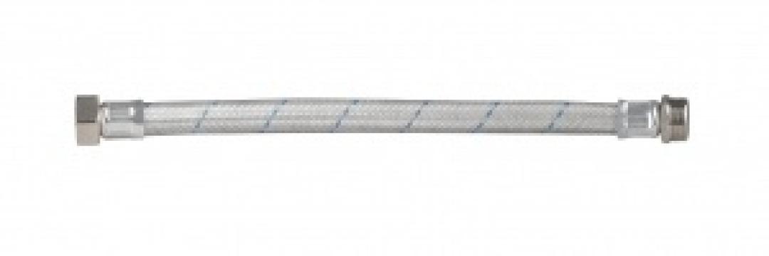 Racord flexibil inox MF pentru hidrofor, Fi-Fi 1/2", 140mm de la URBANIX SRL
