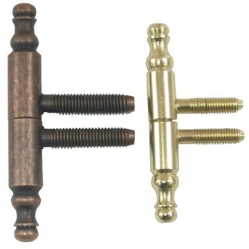 Balama cilindrica 2 tije ornamentala aurie, 11x75mm de la URBANIX SRL