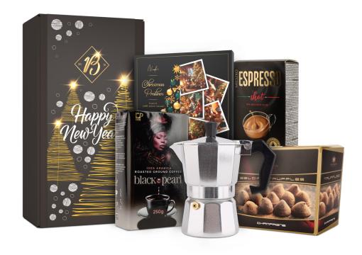 Cos cadou Espresso Placere de la Web2print Bucuresti Srl