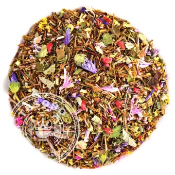 Ceai rooibos verde cu flori Secret Garden / Valsul Rozelor de la Kingstone Commerce S.R.L.