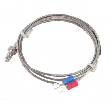 Termocuplu J, M6, cablu 1 m