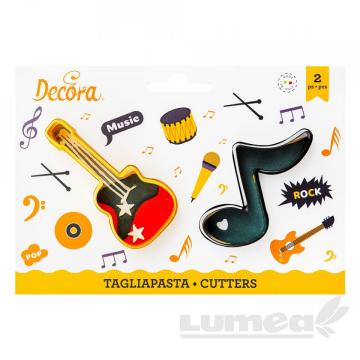 Set decupatoare chitara, 2 buc - Decora