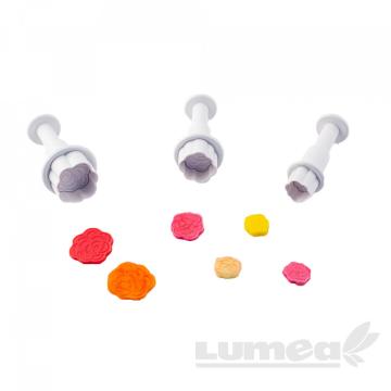 Set decupatoare tranadafiri, 3 buc. - Lumea