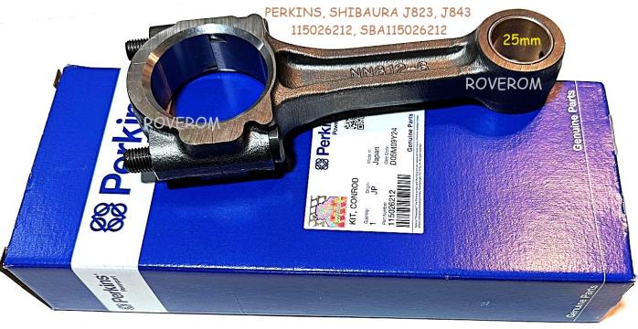 Biela motor Perkins, Shibaura J823, J843 (bolt 25mm) de la Roverom Srl