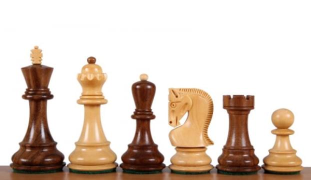 Piese sah lemn Staunton 4 - design Zagreb de la Chess Events Srl