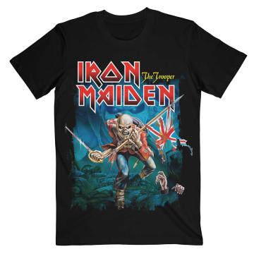 Tricou Oficial Iron Maiden Trooper Eddie Large Eyes de la Rovantin Srl