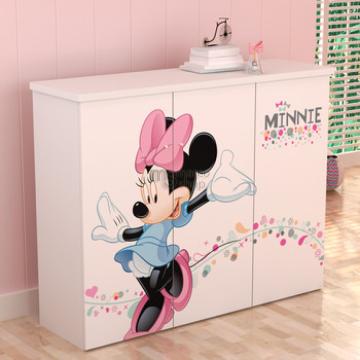 Comoda copii 3 usi Minnie Mouse