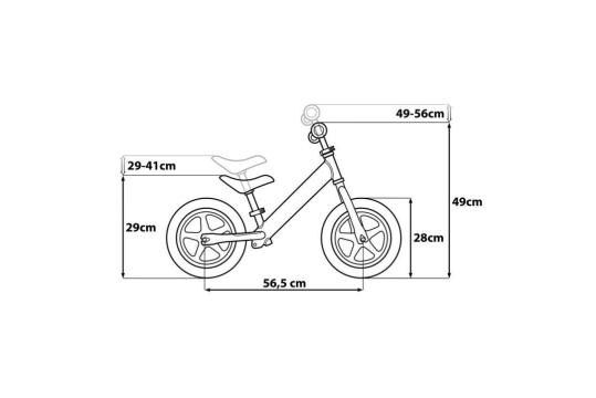 Bicicleta Metal Balance Bike, Seven, Frozen, 12 inch de la Transilvania Euro Tour Srl