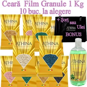 Ceara film granule elastica 1kg - Athina 10 buc la alegere de la Mezza Luna Srl.