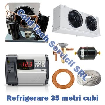 Instalatie camera refrigerare 35 metri cubi de la Cold Tech Servicii Srl.