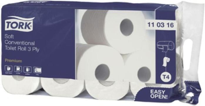 Hartie igienica Tork Premium Toilet Roll 3ply 9x8Buc de la Xtra Time Srl