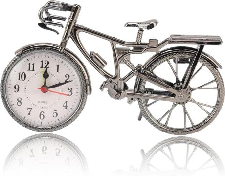 Ceas desteptator de masa Vintage Bike cu forma de bicicleta de la Startreduceri Exclusive Online Srl - Magazin Online Pentru C