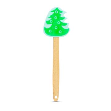 Spatula din silicon - pom de Craciun - 29 x 7,6 cm de la Rykdom Trade Srl