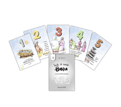 Carte, Invat sa numar cu Biblia - activitati de la Comoara Copilariei Srl