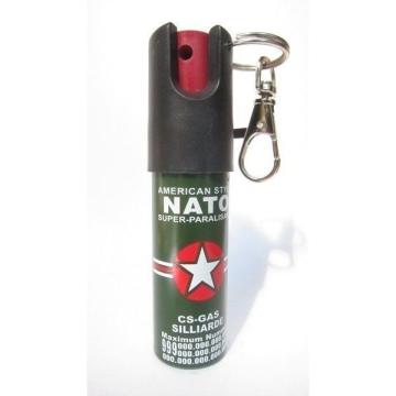 Spray paralizant Nato - breloc cu propulsie Jet 20 ml