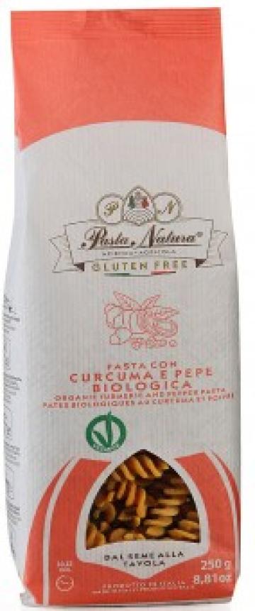 Paste cu turmeric si piper bio 250g Pasta Natura de la Supermarket Pentru Tine Srl