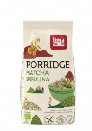 Porridge cu matcha si spirulina bio 350g Lima de la Supermarket Pentru Tine Srl