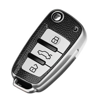 Husa cheie briceag Audi A3 8L 8P A4 A6 C5 C6 4F RS3 Q3 Q7 TT