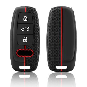 Husa silicon cheie Audi A3 A4 B9 A6 A7 4K A8 E-tron Q5 Q8 C8
