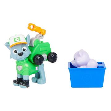 Figurina jucarie Paw Patrol, Rocky Hero Pup de la Novator Impex Srl