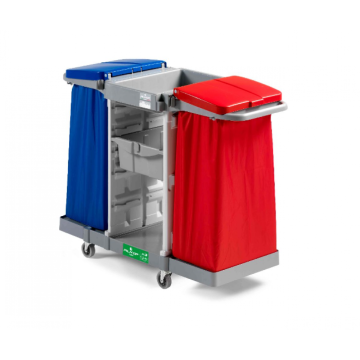 Carucior curatenie Alpha 2101 cu roti 100x22 mm