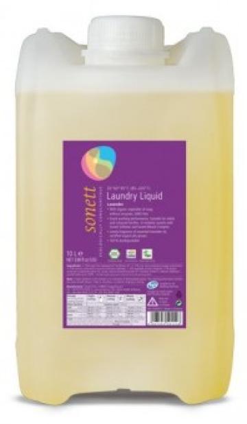 Detergent lichid pentru rufe cu lavanda ecologic 10l Sonett de la Supermarket Pentru Tine Srl