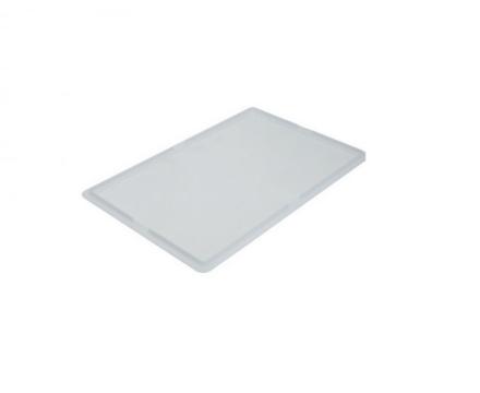 Capac PP tava aluat pizza, culoare alba