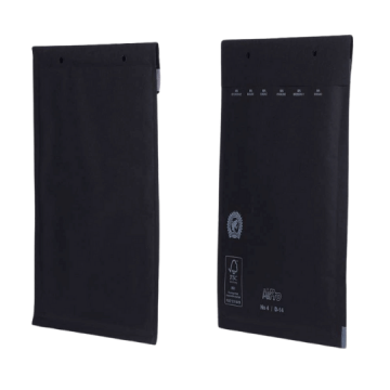Plic antisoc negru D14 200X275 mm