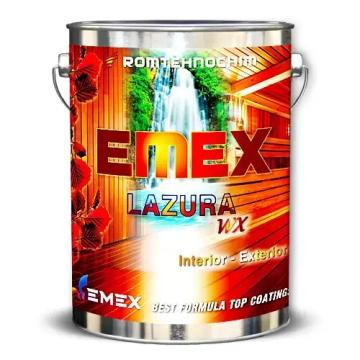 Lazura - lac colorat pentru lemn Emex WX