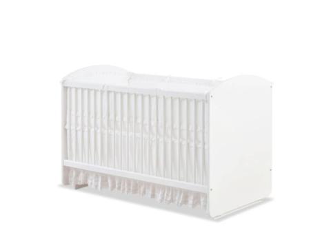 Patut cu balansoar alb (70x130cm) de la Intracom Trading Company Srl