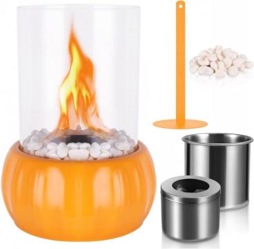 Semineu decorativ de masa cu bio-etanol, fara gaze de la Molifag Srl