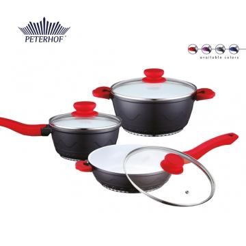 Set de vase din aluminiu cu strat ceramic Peterhof PH-15746 de la Startreduceri Exclusive Online Srl - Magazin Online Pentru C