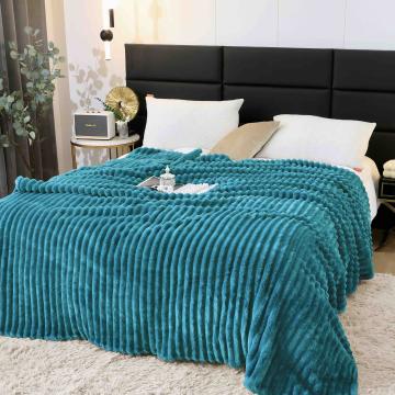 Patura Cocolino groasa 200x230 turcoaz