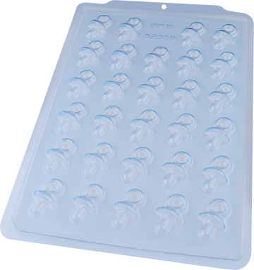 Forma ciocolata Suzeta Bebe, 29 cavitati,  43x29x13.5mm de la Hermes Natural Products Srl