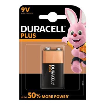 Baterie alcalina 9V 6LR61 Duracell de la Sil Electric Srl