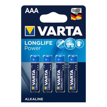 Baterie alcalina LR03 blister 4 buc Varta High de la Sil Electric Srl