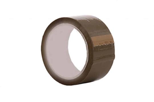 Banda adeziva solvent 48 mm x 60 m maro de la Axtrom
