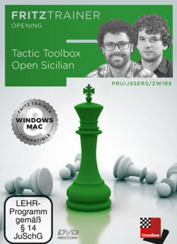 DVD : Tactic Toolbox Open Sicilian - Pruijssers / Zwirs