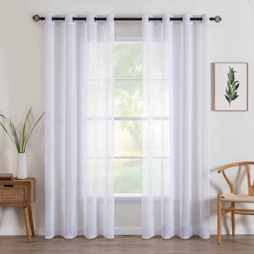 Perdele transparente din dantela 140 280 set 2 bucati