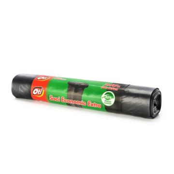 Saci gunoi Oti Economic Extra, 240L, negru, 10 buc./rola de la Sanito Distribution Srl