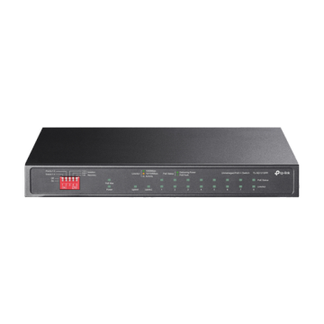 Switch 2 x RJ45 1G PoE++, 6 x RJ45 1G PoE+, 1 x RJ45 1G