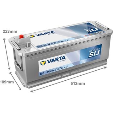 Baterie auto Varta ProMotive SLI 140Ah 800A K8 de la Sprinter 2000 S.A.