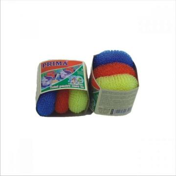 Burete abraziv din plastic Prima, 3 buc de la Sanito Distribution Srl